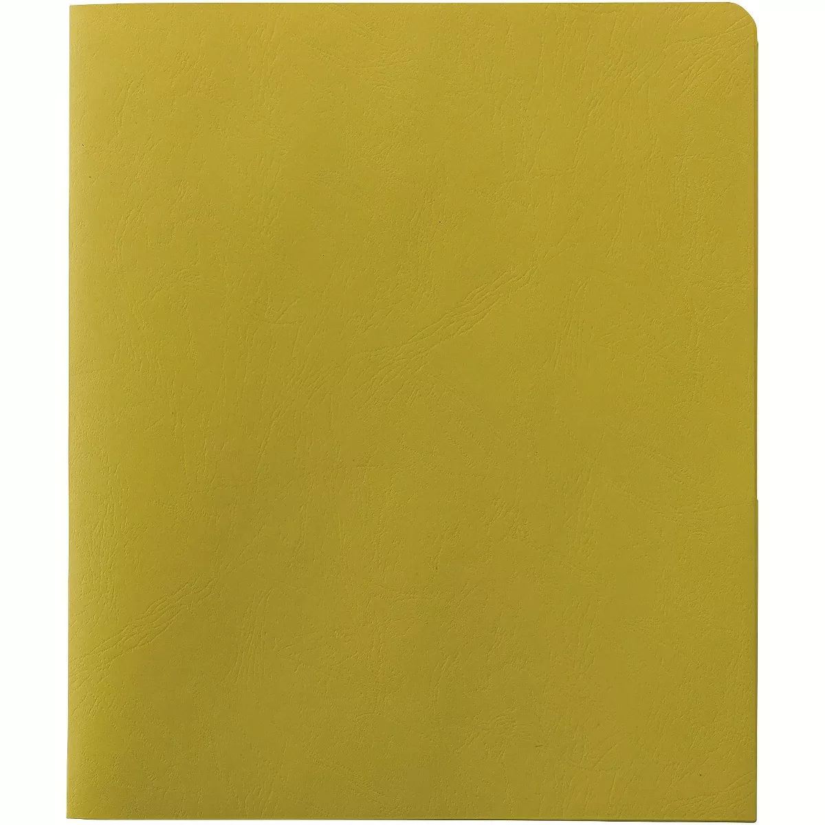 Smead Two-Pocket Folder Textured Paper Yellow 25/Box 87862