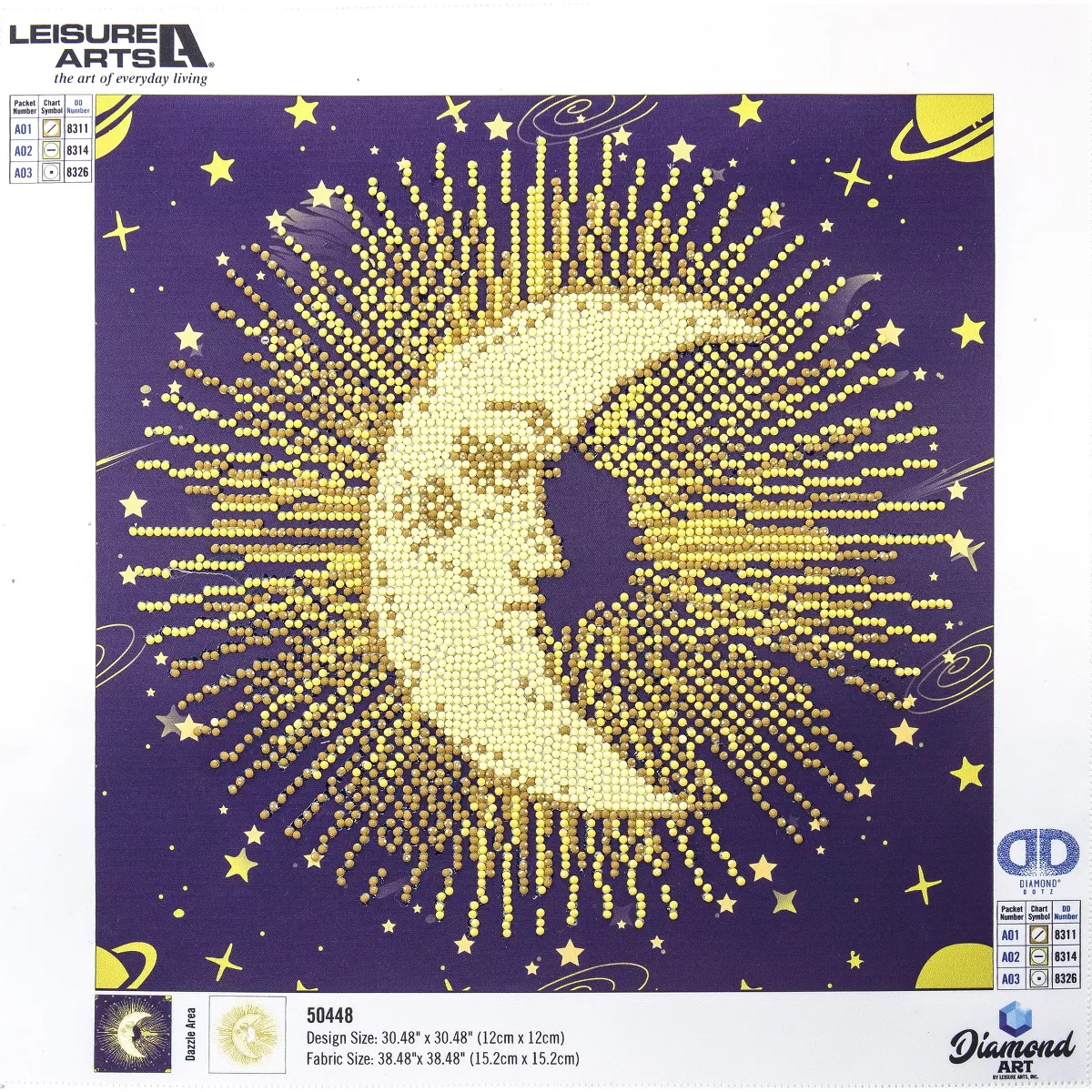 Leisure Arts Diamond Art Intermediate Kit 12