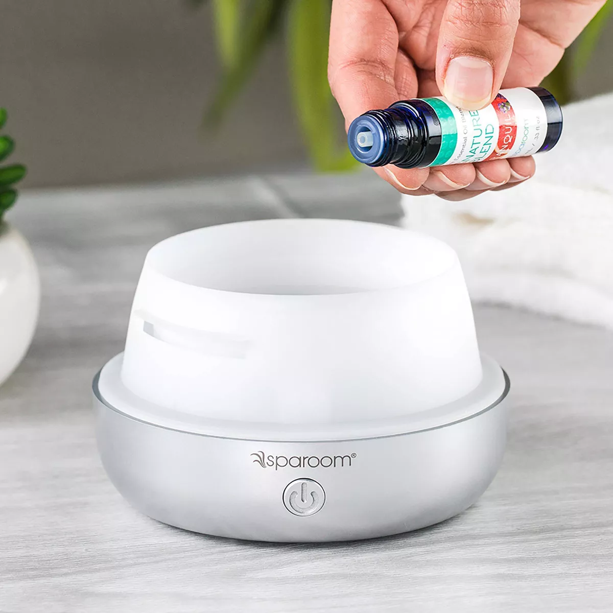 3pk 10ml Sparoom Daily Pack 100% Essential Oil Signature Blend, Lemon & Peppermint