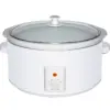 Brentwood 8.0 Quart Slow Cooker in White