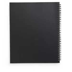 MyOfficeInnovations Large Soft Cover Meeting Notebook, Blk TR54985 24377312