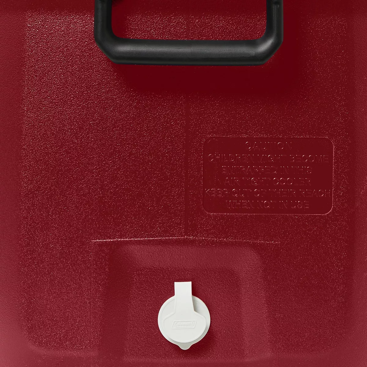 Coleman 52-Quart Hard Ice Chest Cooler - Mahogany Red