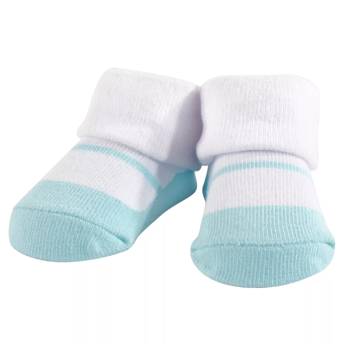 Hudson Baby Infant Girl Cotton Bib and Sock Set 5pk, Girl First Easter, One Size