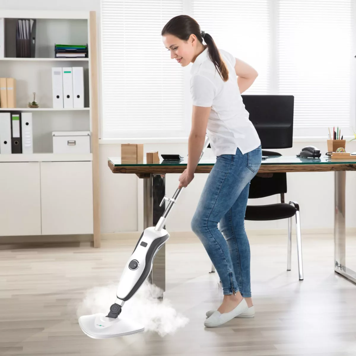True & Tidy Heavy Duty Steam Mop STM-500