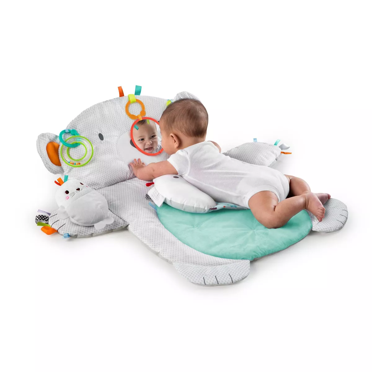 Bright Starts Tummy Time Prop & Play Mat