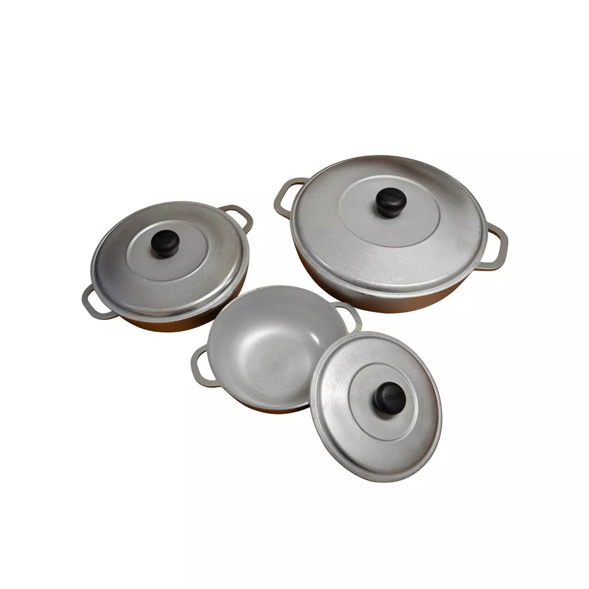 IMUSA 3pc Cast Aluminum Caldero Set