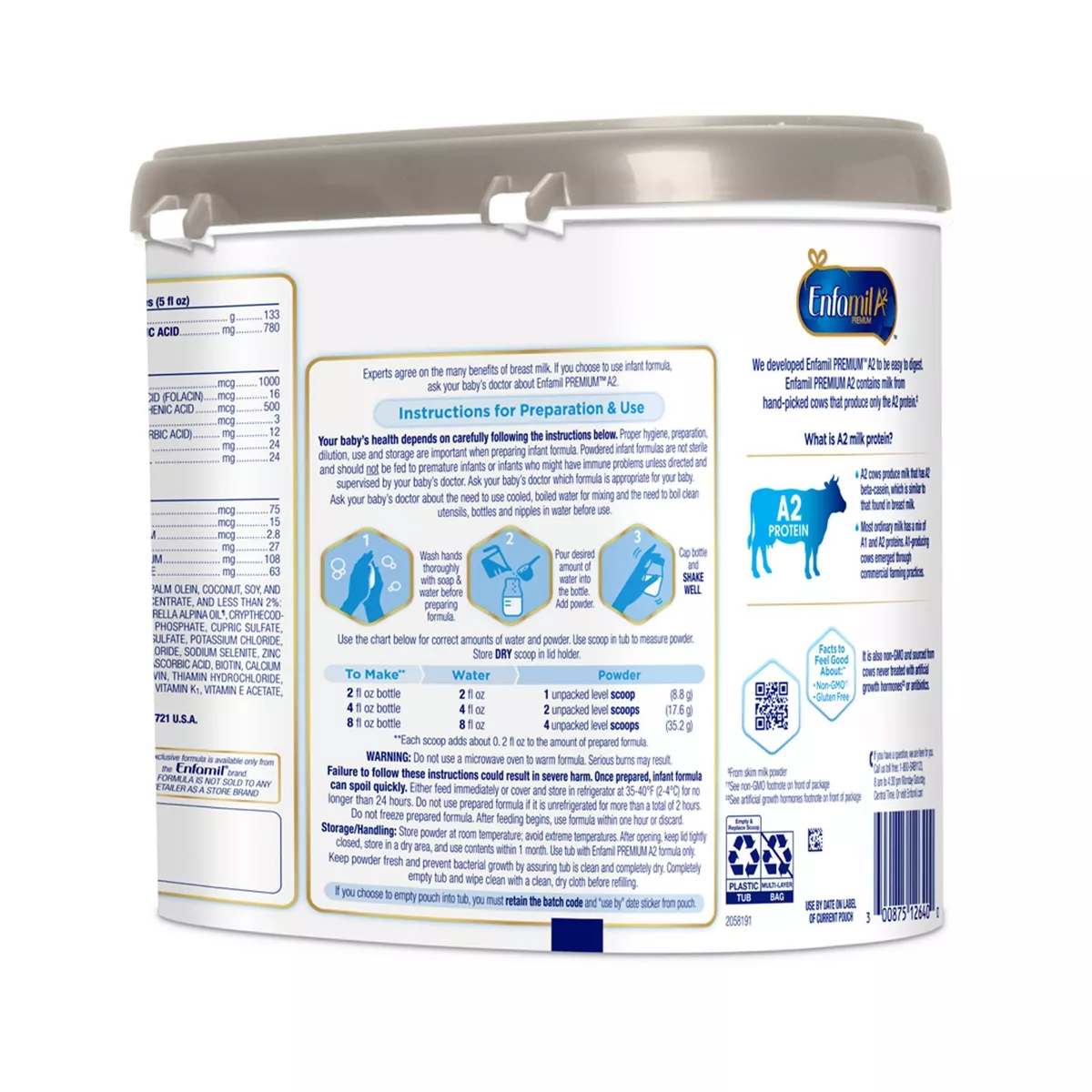 Enfamil Infant A2 Formula Powder - 19.5oz