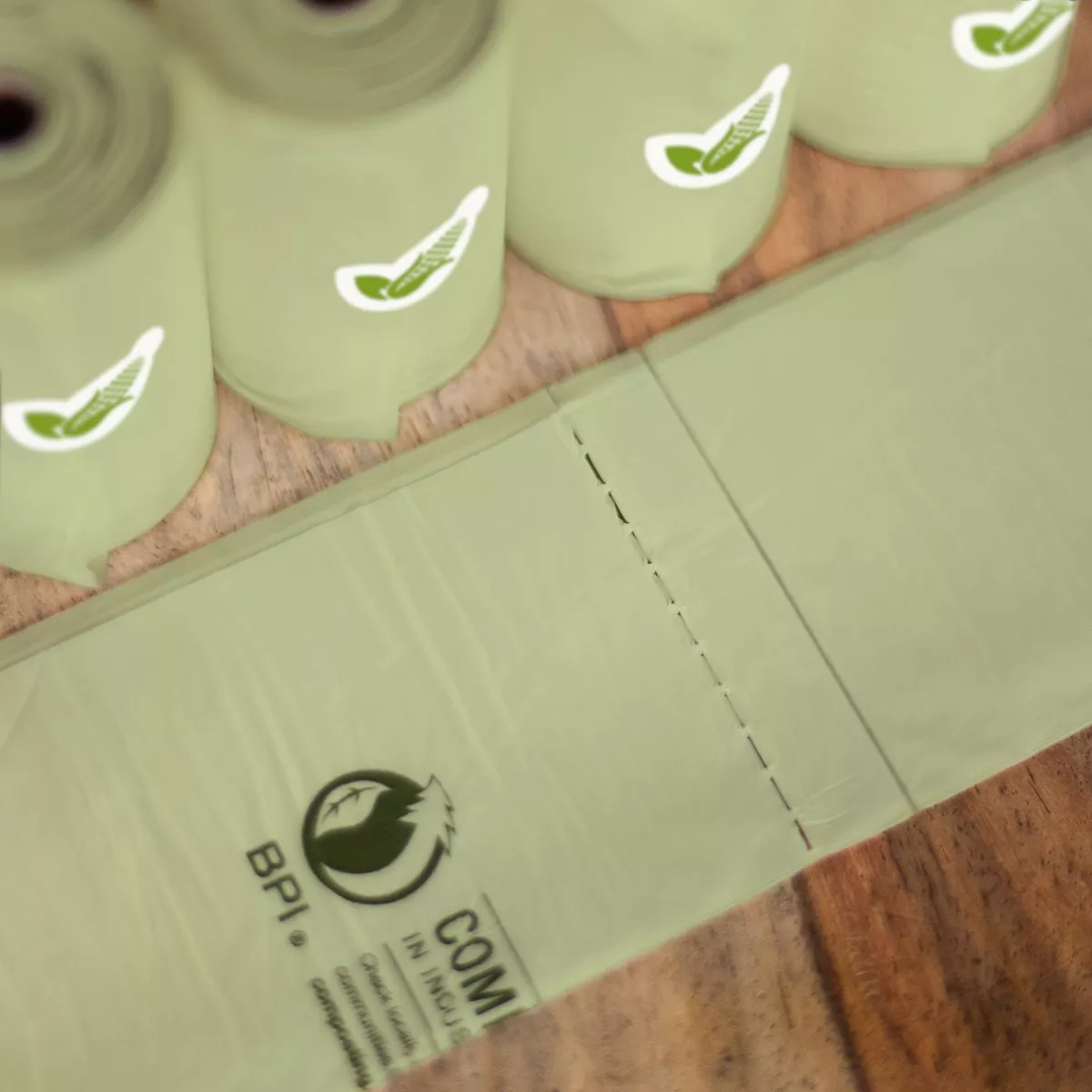 Earth Rated Compostable Dog Waste Disposal Bags - 7 Rolls/105 Bags