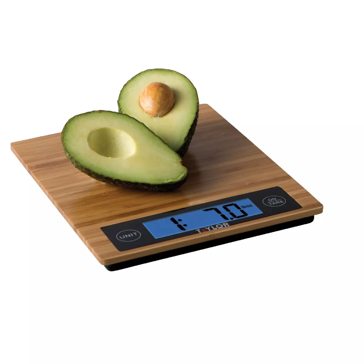 Taylor 11lb Eco-Bamboo Platform Digital Food Scale