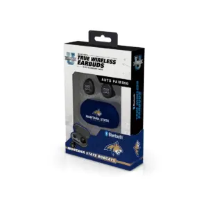 NCAA Montana State Bobcats True Wireless Bluetooth Earbuds