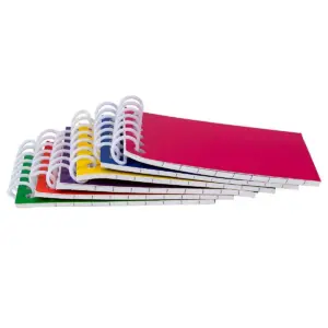 Blue Panda 24 Pack Mini Small Spiral Notepads Notebooks Lined Paper Pocket Size for Kids Party Favors 6 Color 2.25x3.5