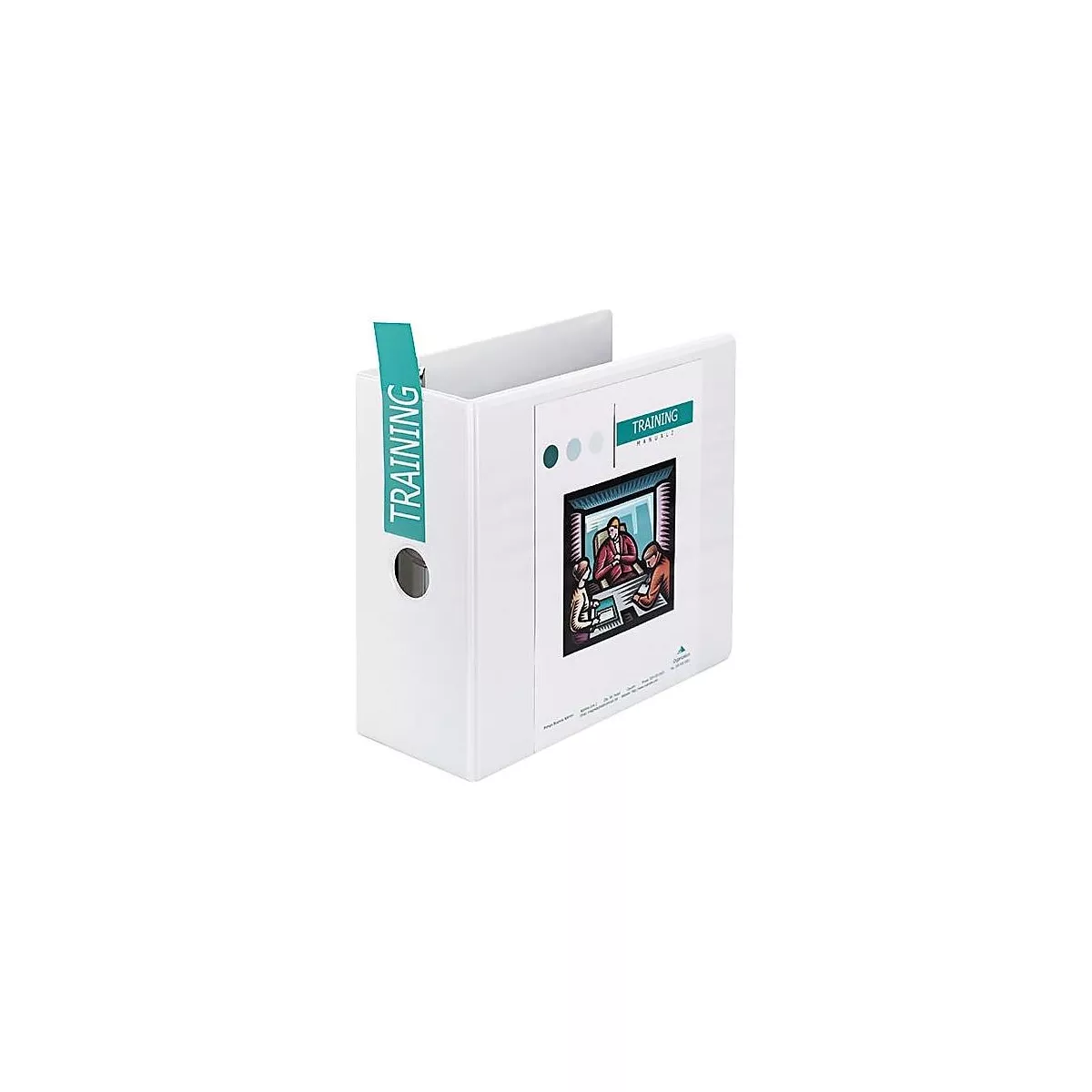 Wilson Jones Ultra Duty D-Ring View Binder w/Extra-Durable Hinge 5