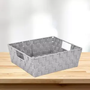 Simplify 2pk Storage Shelf Tote Heather Gray