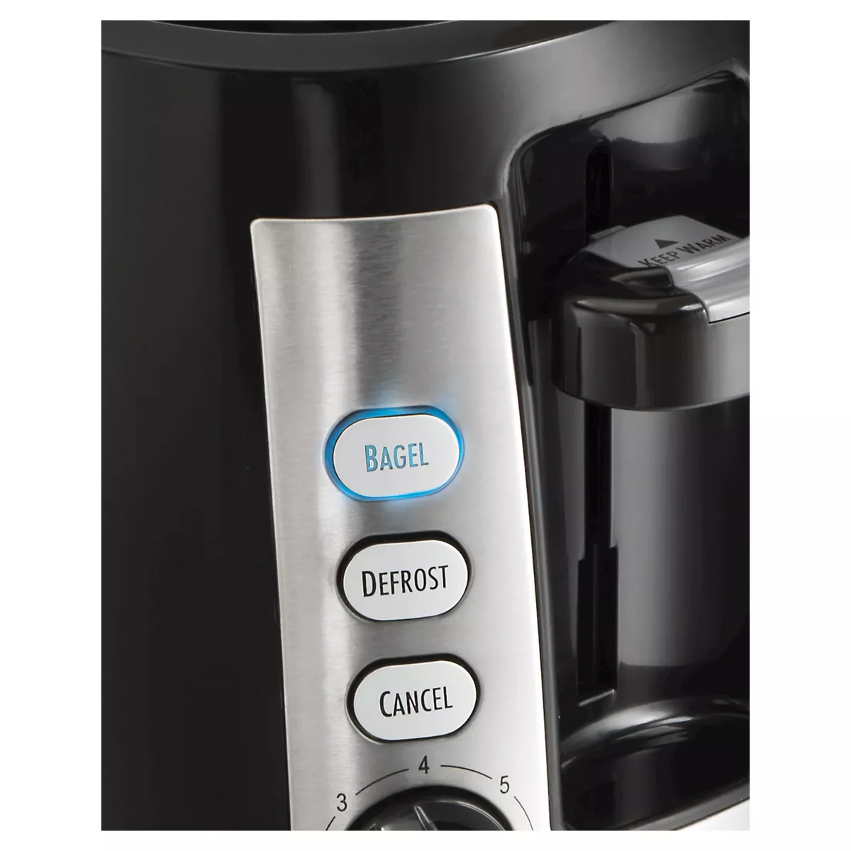 Hamilton Beach 2-Slice Warm Mode Toaster- Black 22810