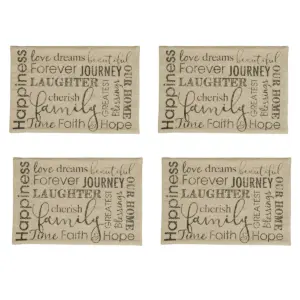 Park Designs Dover Placemat Set - Beige