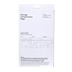 2 Compression Bags Jumbo Clear - Room Essentials™