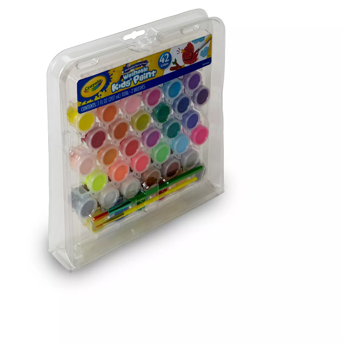 Crayola 42ct Washable Paint Set for Kids