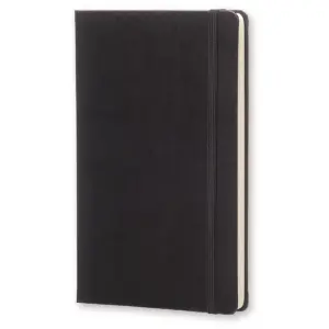 Moleskine Professional Composition Notebook, Elastic Closure, Narrow Ruled, 240 sheets, 8.25