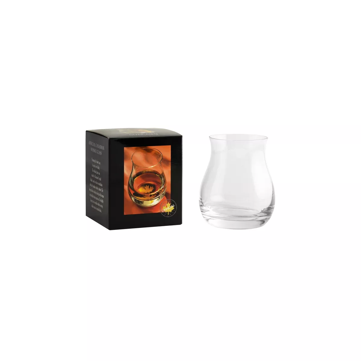11.8oz Crystal Canadian Glencarin Whiskey Glass - Stoelzle