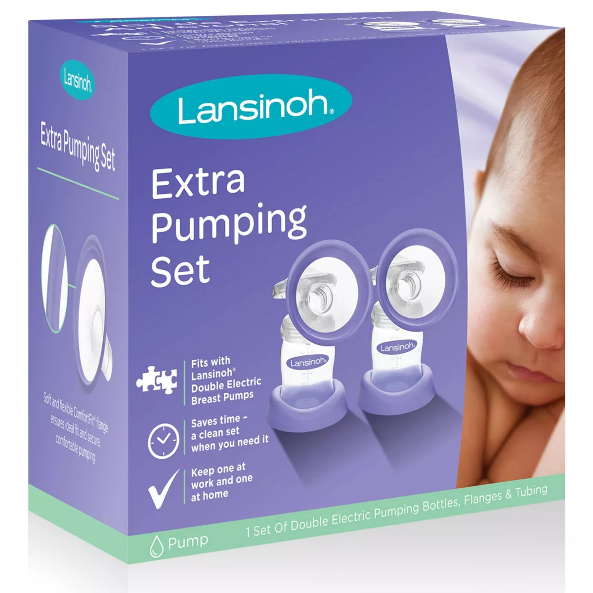 Lansinoh Extra Pumping Set