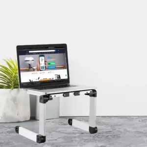 Dartwood Adjustable and Portable Laptop Stand / Holder - Compatible with MacBook Pro / Air, Lenovo, HP, Dell and other 15 Inch Laptops
