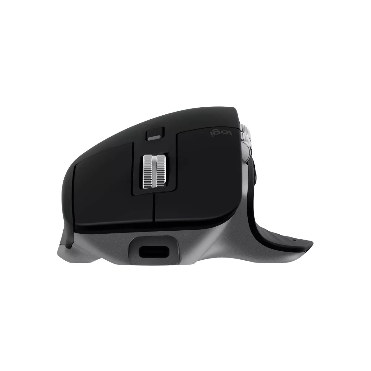 Logitech MX Master 3 for Mac - Darkfield - Wireless - Bluetooth - Space Gray - 4000 dpi - Thumbwheel, Scroll Wheel - 7 Button(s)