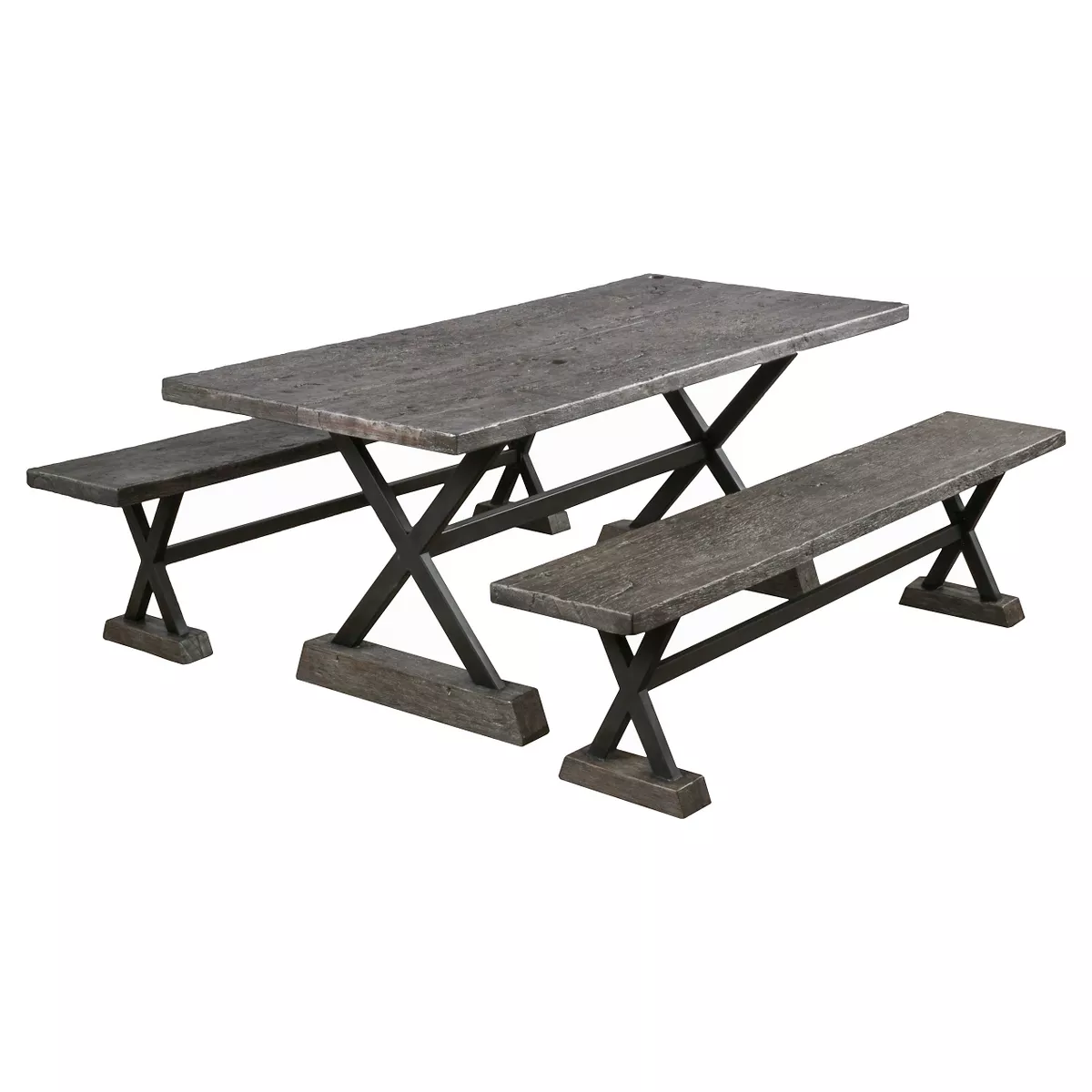 Belmond 3pc MGO Picnic Set - Brown - Christopher Knight Home