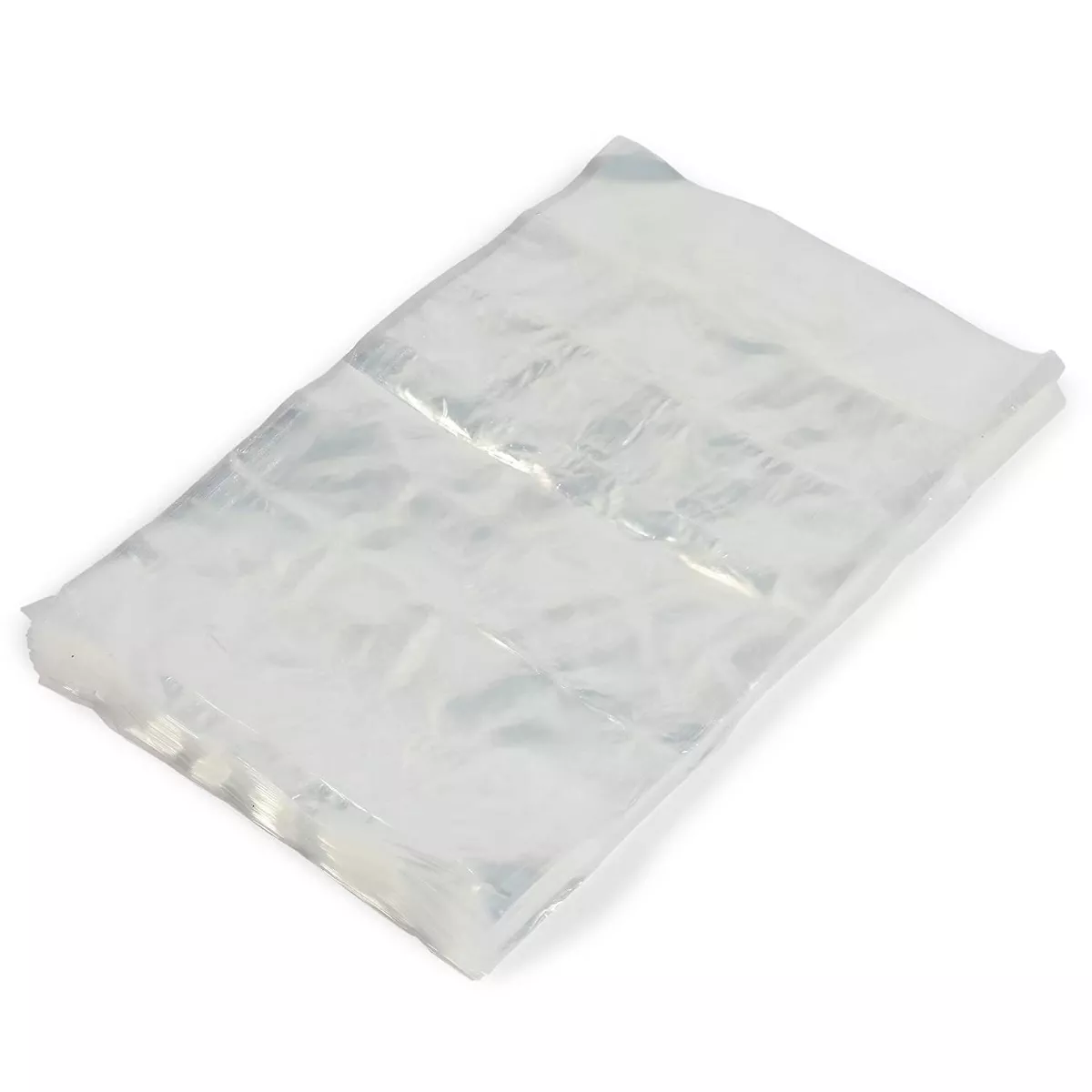 Stockroom Plus 100 Pack Disposable Ice Cube Storage Bag for Outdoor Party (7.6 x 12 in)
