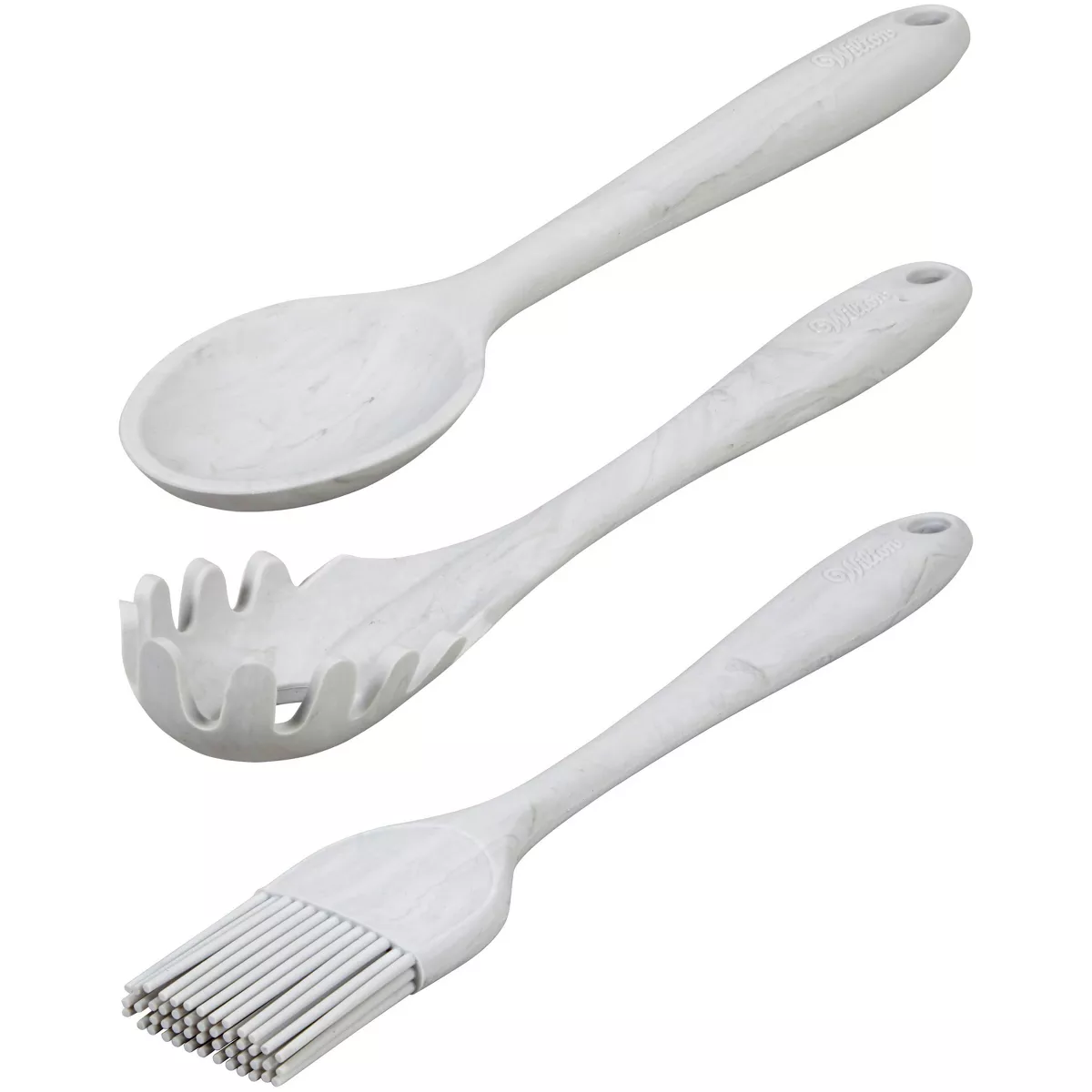 Wilton 6pc Marble Silicone Kitchen Utensil Set