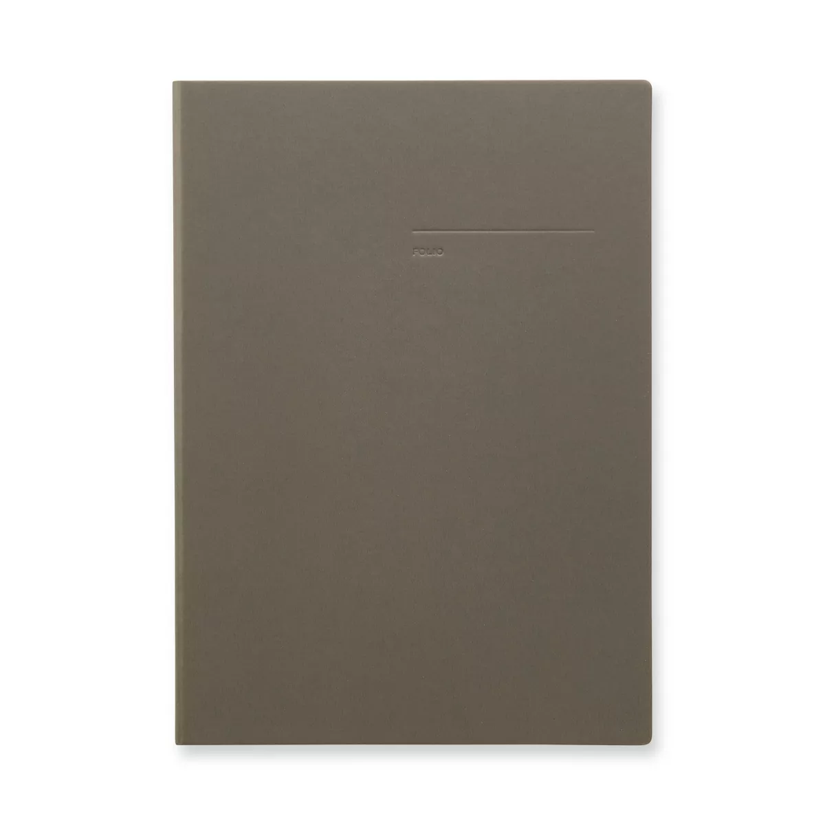 A5 Pad Folio with Clip and Paper Pad Charcoal - Good Office Day