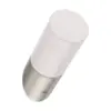 Franklin Brass 5pk 2.25" Modern Slant Decorative Hooks Nickel/Pure White