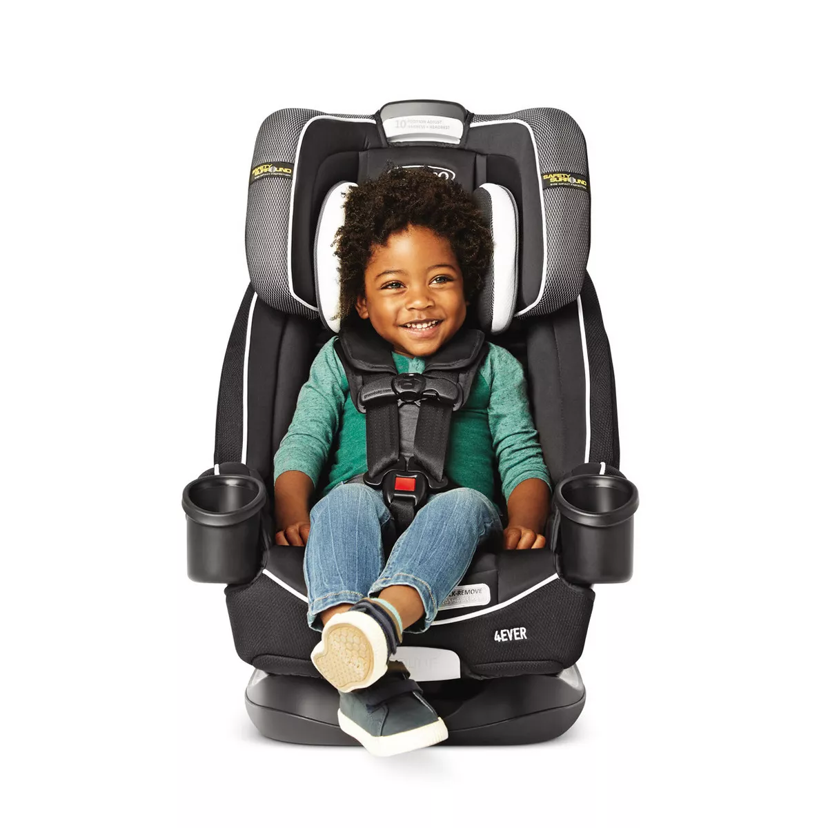 Graco 4Ever 4-in-1 Convertible Car Seat Featuring Safety Surround - Jacks