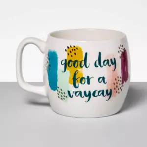 17oz Stoneware Good Day For A Vaycay Mug - Opalhouse™
