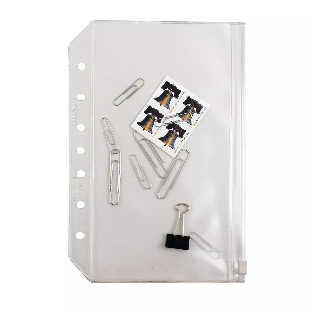 Day-Timer Vinyl Zip Pouch Loose-Leaf Desk 455170
