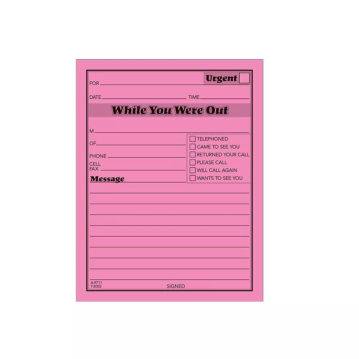 Adams Message Pad