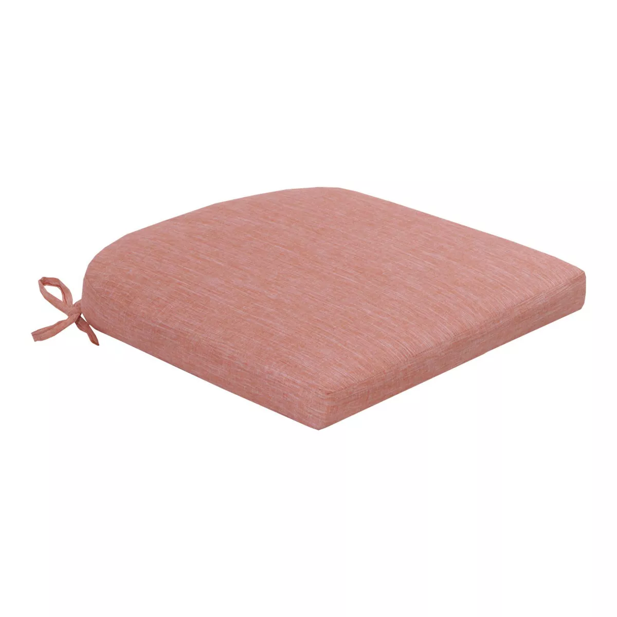 Round Back Seat Cushion DuraSeason Fabric™ Melon - Threshold™