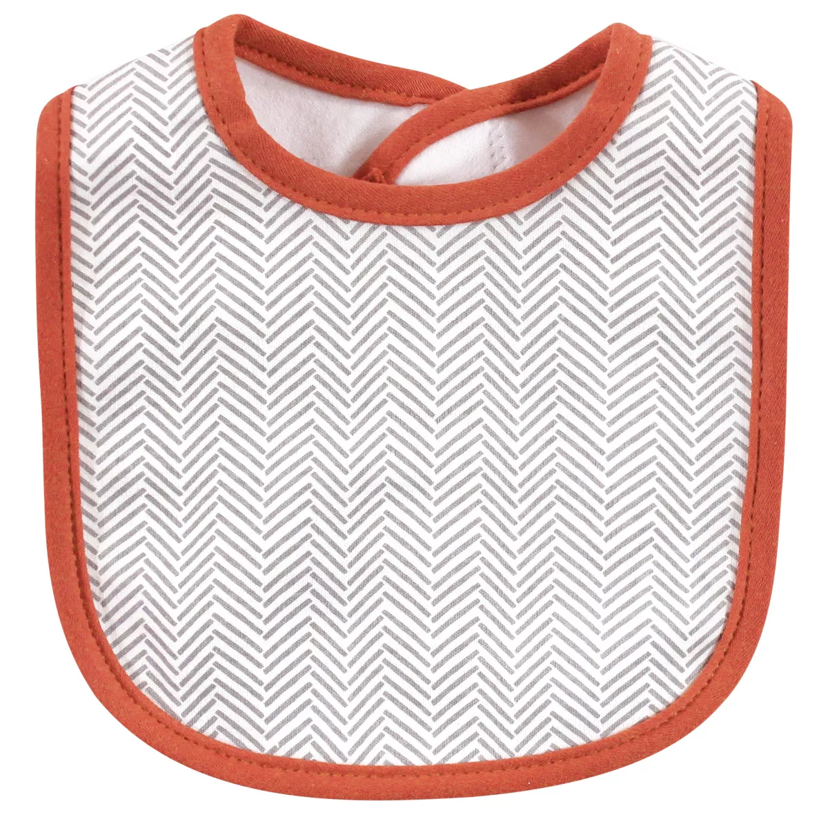 Hudson Baby Infant Boy Cotton Bib and Sock Set 5pk, Mr Fox, One Size