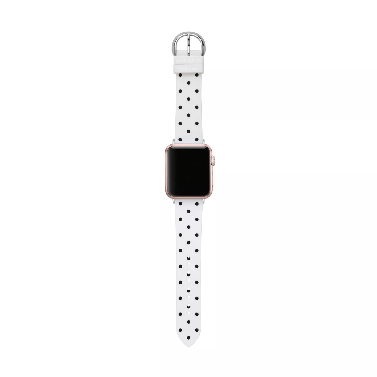 Kate Spade New York Apple Watch Gold Spade Black Double-wrap 38/40mm Band