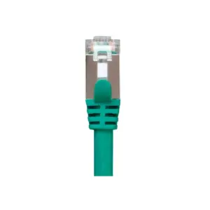 Monoprice Cat7 Ethernet Network Patch Cable - 25 feet - Green | 26AWG, Shielded, (S/FTP) - Entegrade Series