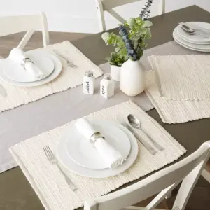 Natural Chindi Placemats (Set Of 6) - Design Imports