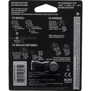 Bike Party LED Disco Bike Bell