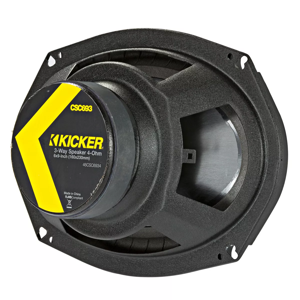 Kicker 46CSC6934 CS-Series 6x9" 3-Way Triaxial Speakers