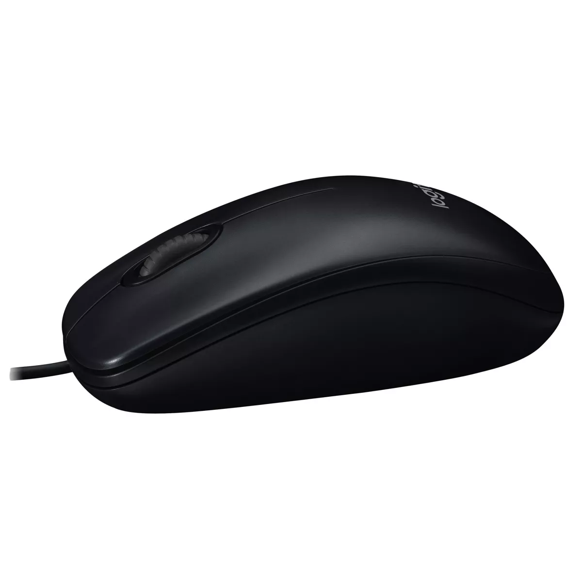 Logitech M100 Wired Mouse - Black (910-001601)