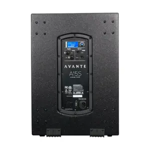 Avante A15S 15 in. Powered Subwoofer with DSP and Cardioid Coverage