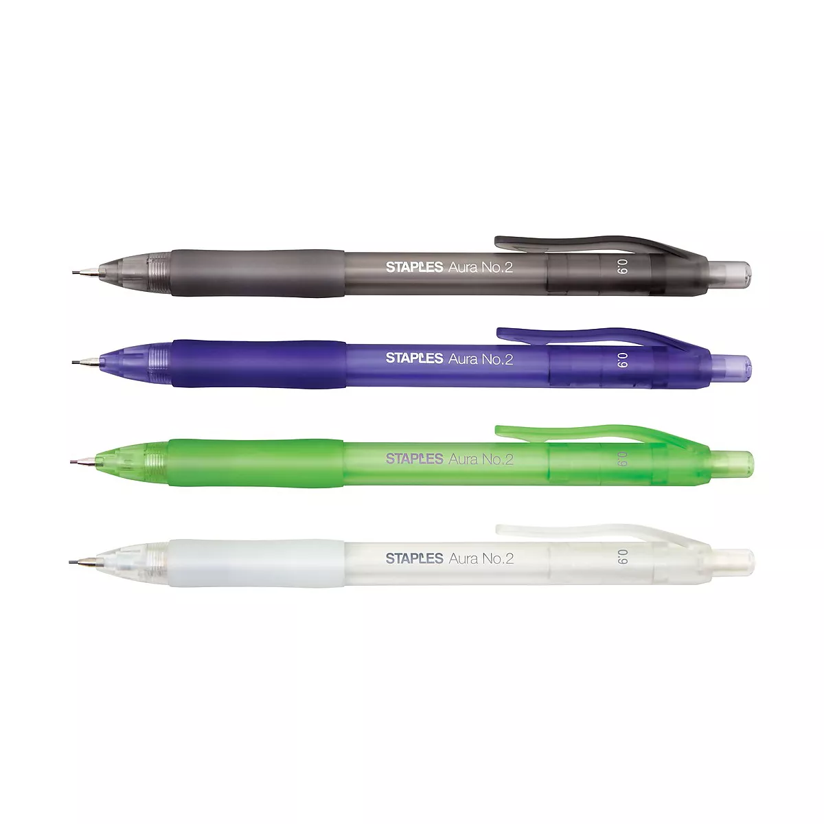 Staples AURA MECH PENCIL 0.9MM 12PK 2321348