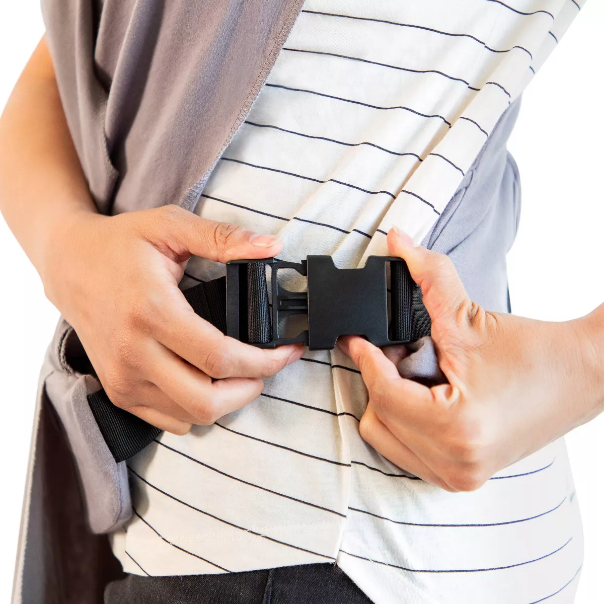 Moby Wrap Easy-Wrap Baby Carrier - Smoked Pearl