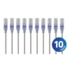 Monoprice Cat6A Ethernet Network Patch Cable - 20 Feet - Gray | 10-Pack, 10G - SlimRun Series