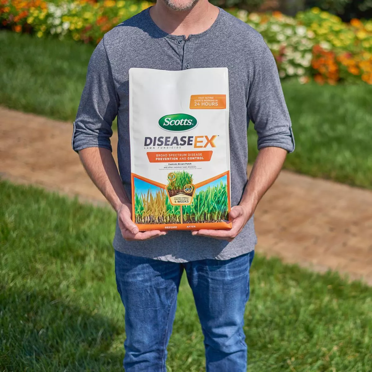 Scotts DiseaseEx Lawn Fungicide - 10lbs