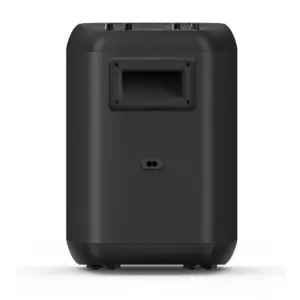 Philips BASS + NX100 Wireless Bluetooth Party Speaker, Light Effects, Karaoke Features, 80W Max, 2 x Mic-inputs, 1 x Guitar Input, up to 14 Hours of Playtime, Black (TANX100/37)