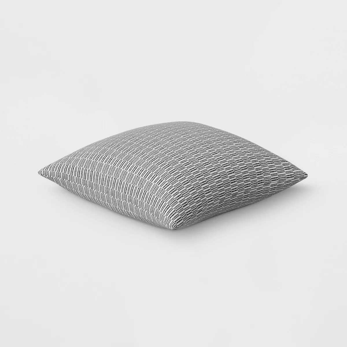 2pc Geo Weave Throw Pillow Set DuraSeason Fabric™ Gray/White - Project 62™